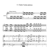 Dal proemio della Gerusalemme liberata - Score