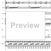Sylvie et le paon - Score