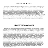 Suite for Flute Quartet - Score