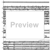Concerto for flute, wind instruments and percussion - Score