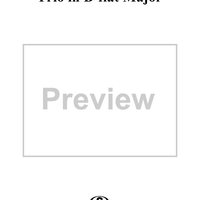 Trio in B-flat Major Op. 3, No. 3 - Violin 1 or Flute