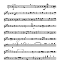 Beer Barrel Polka - Alto Saxophone