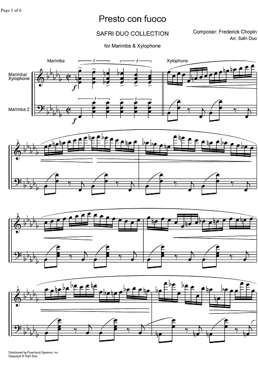 楽譜　F. J. ハイドン作曲　「PRESTO SCHERZANDO」 フルート Haydn, J :: Rondo Scherzando > Carolyn Nussbaum Music Company