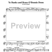 Ye Banks and Braes O'Bonnie Doon - Trumpet 1