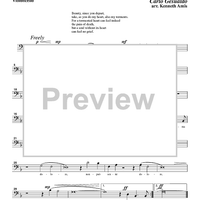 Belta poi che t'assenti - Cello