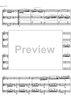 String Trio Bb Major D581A - Score