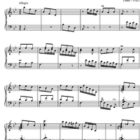 Sonata Bb Major K249