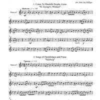 3 Hymns of Thanksgiving - Horn in F