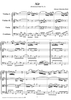 Air on the G String (from Orchestral Suite No. 3 in D Major) - Score