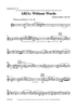 Aria: Without Words - Euphonium TC