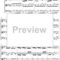 Sonata No. 3 in A major - Score