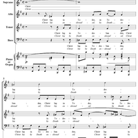 "Christ lag in Todesbanden" (chorus), No. 2 from Cantata No. 4