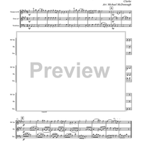 Trumpet Voluntary - Score