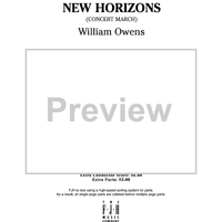 New Horizons - Score