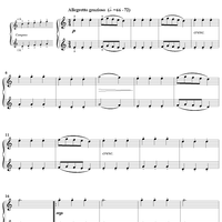 First Minuet in C Major