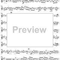 Trois Duos, Cah. 7 - Violin 1