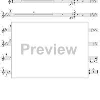 Le carnaval des animaux - Violin 1