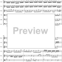 Water Music Suite no. 1 in F major, no. 1: Overture - Full Score