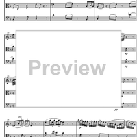 String Trio Bb Major D581A - Score