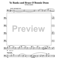 Ye Banks and Braes O'Bonnie Doon - Trombone