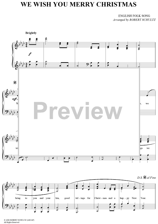 We Wish You a Merry Christmas