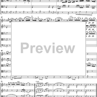 String Quintet No. 1 in B-Flat Major, K174 - Score