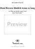 Five Lieder, Op. 15, No. 4: Dem Herzen ähnlich wenn es lang  (As when the bosom long in vain)