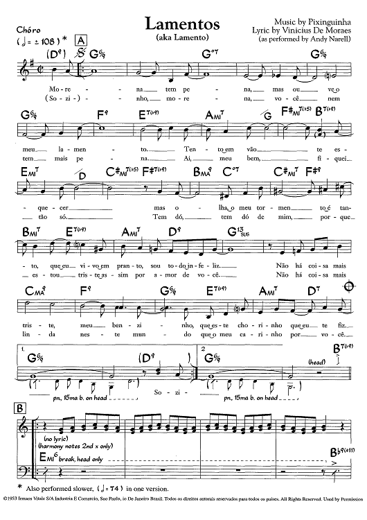Lamentos (aka Lamento) - C Instruments