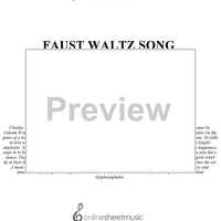 Faust Waltz Song