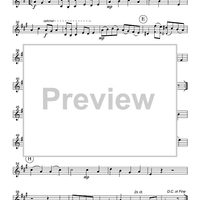 Gavotte - from Suite #3 in D Major - Part 3 Horn or English Horn in F