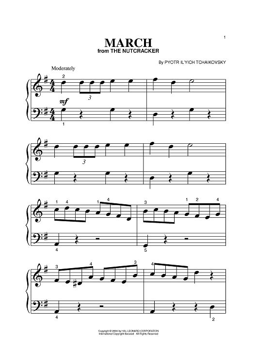 The Nutcracker. March