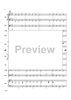 Angels on Parade (Angels We Have Heard on High) - Score
