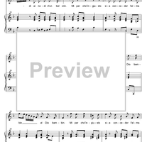 Ancor non so - Score