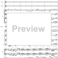 "Alzai le flebili voci al Signor", No. 1 from "Davidde Penitente", K469 - Full Score