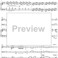 Piano Trio in A Major, HobXV/18 - Piano Score