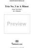 Trio No. 3 in A Minor from "Ten Trios", Op. 49, Book 1