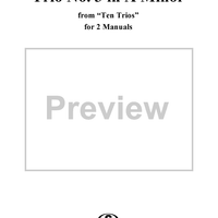 Trio No. 3 in A Minor from "Ten Trios", Op. 49, Book 1