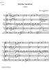 Birthday Variations Debussy - Score