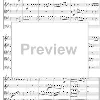 Ricercar del sesto tuono - Score