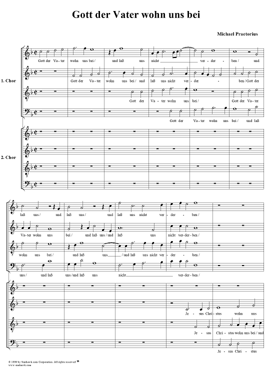 Gott der Vater wohn uns bei