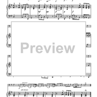 Suite of French Dances - Piano Score