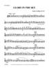 Glory in the Sky - Clarinet 1 in Bb