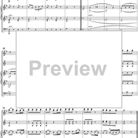 Contredance in G Major, K610 - Full Score