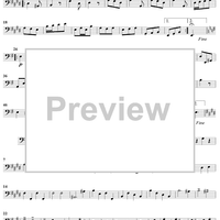 Suite No. 4 in E Major - Bass