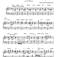 Dance of the Sugar-Plum Fairy - from The Nutcracker - Keyboard or Guitar