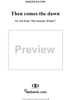 The Seasons, Winter, No. 23a: "Then comes the dawn" - Vocal Score