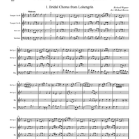 Wedding Album for Brass Quartet - Score