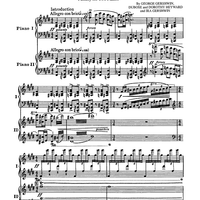 Porgy and Bess - Fantasy for Two Pianos