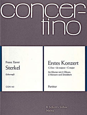First Concerto C Major, op. 20 - Score