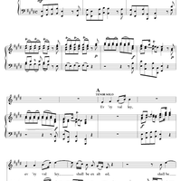 Messiah, no. 3: Every valley shall be exalted - Piano Score